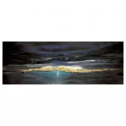 Artgeist Tableau déco Après la pluie - Toile - Jaune