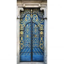 Artgeist Papier peint intissé pour porte Royal - Papier peint en intissé premium - Beige - Largeur : 100 cm