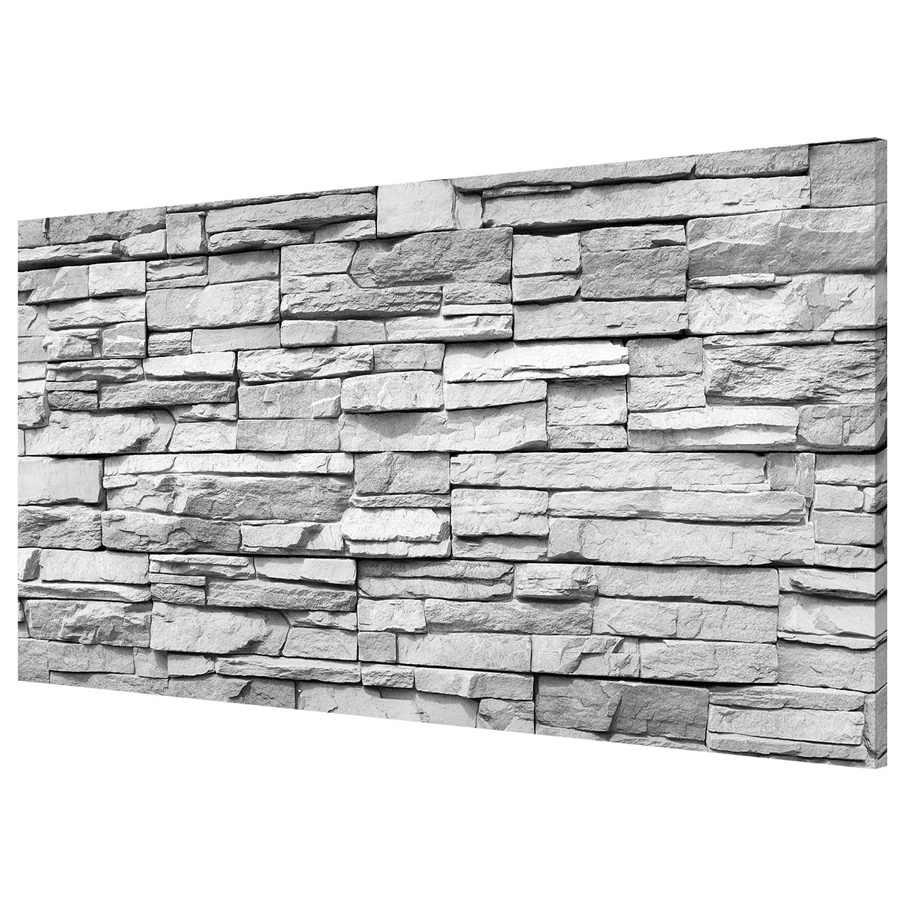 Bilderwelten Tableau magnétique Ashlar Masonry - Acier / Film vinyle - Gris – Image 3