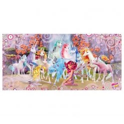 Bilderwelten Tableau magnétique Mia and Me - Acier / Film vinyle - Multicolore