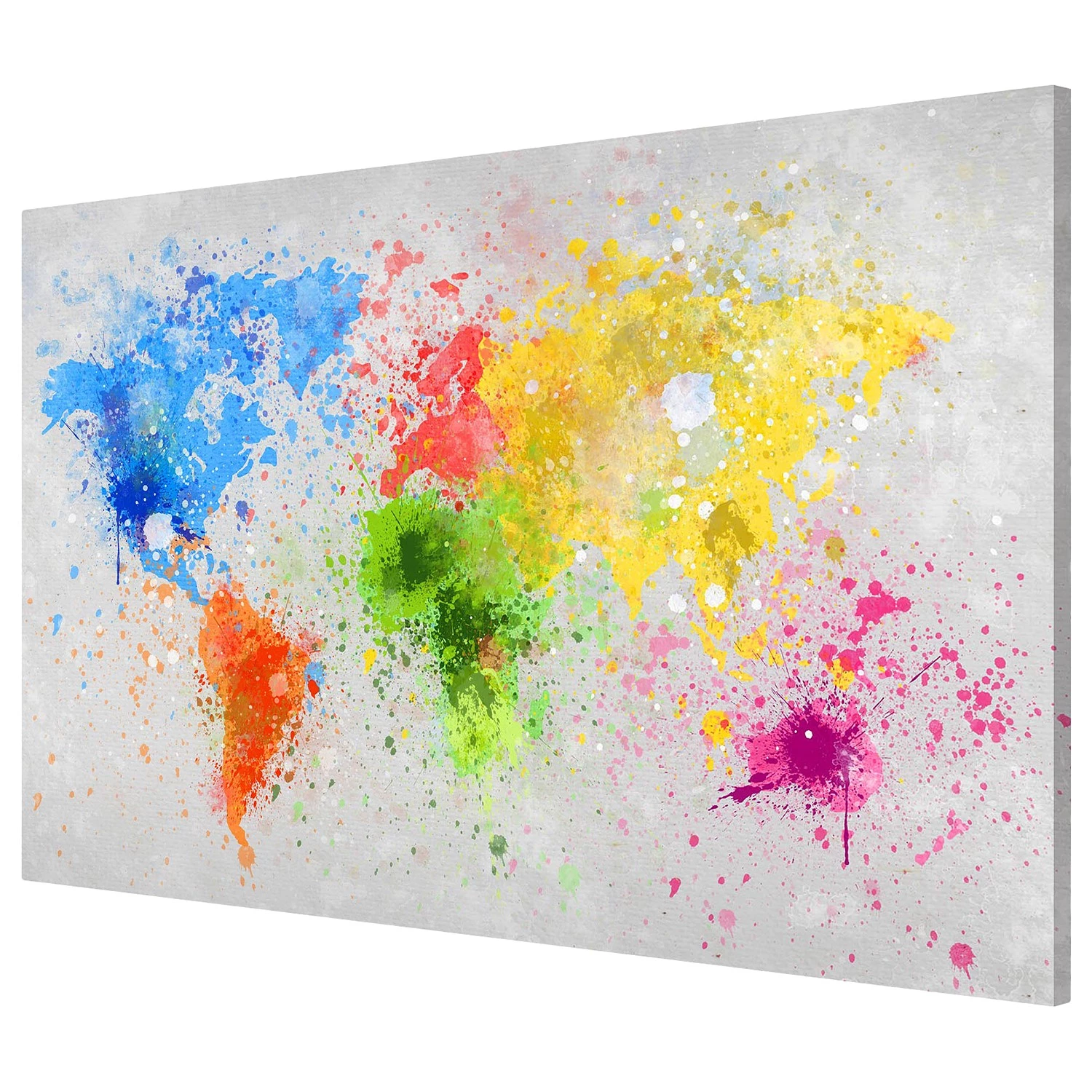 Bilderwelten Tableau magnétique Planète bariolée - Acier / Film vinyle - Multicolore - 60 x 40 cm – Image 2