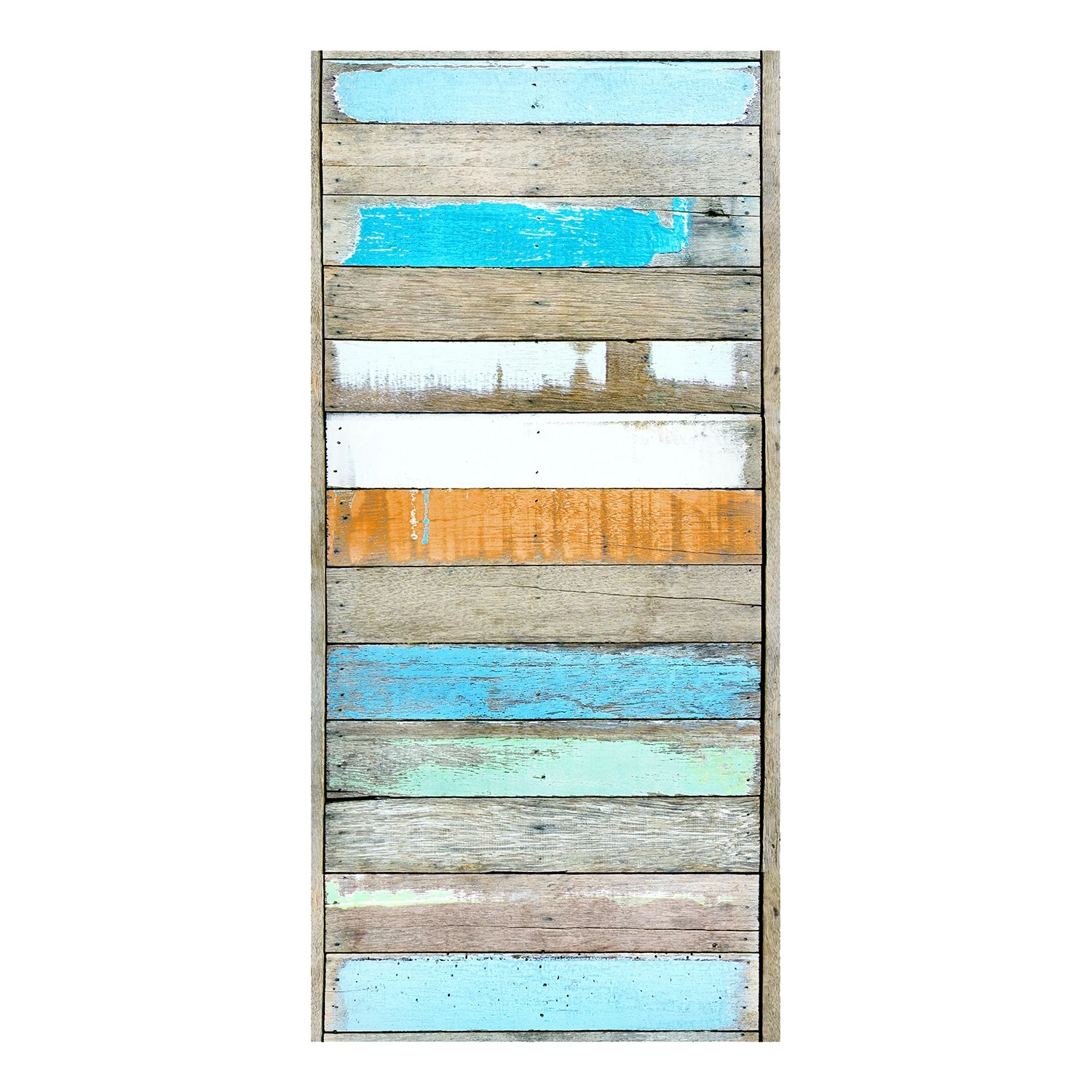 Bilderwelten Tableau magnétique Shelves of the Sea - Acier / Film vinyle - Multicolore