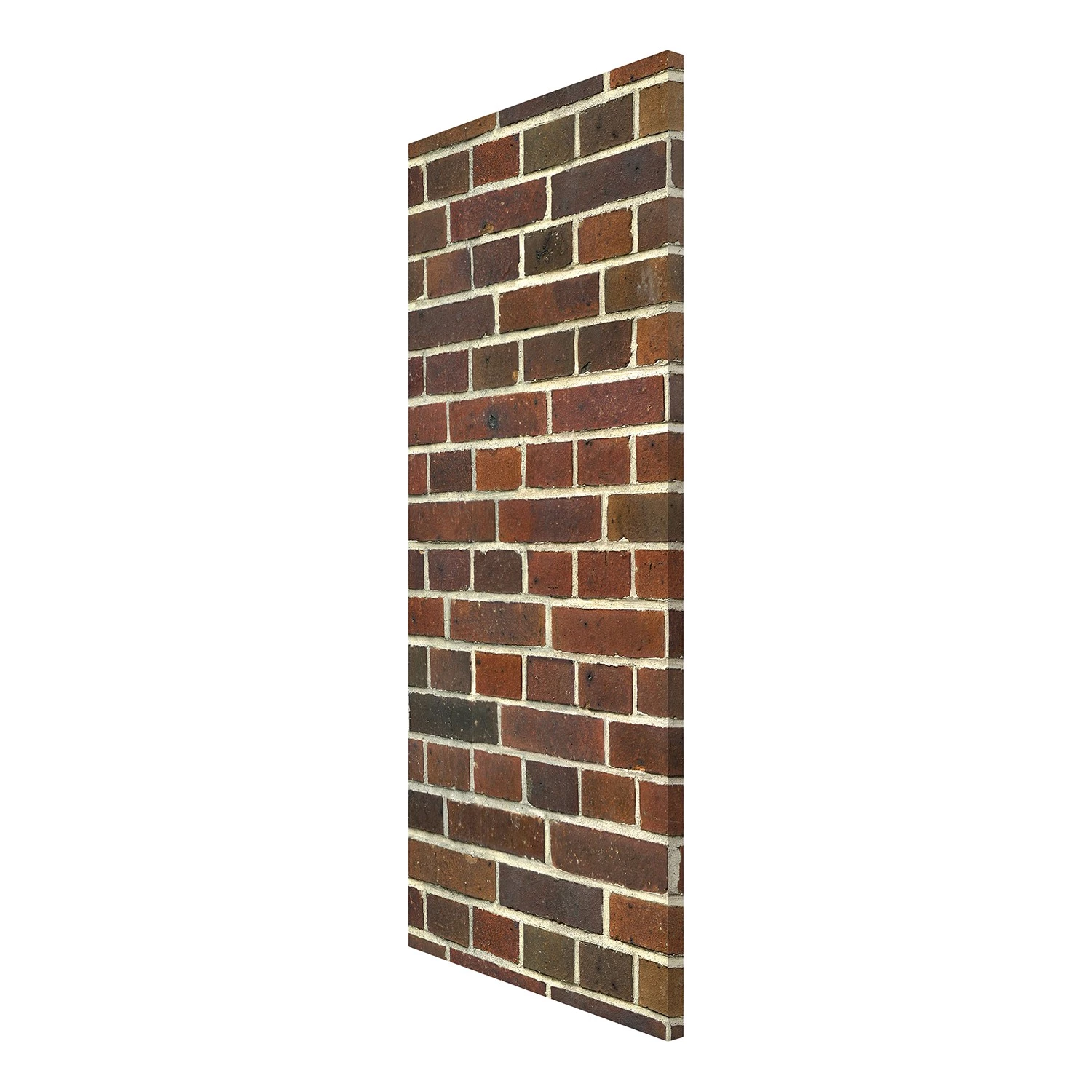 Bilderwelten Tableau magnétique Backstein London - Acier / Film vinyle - Brun-rouge - 37 x 78 cm – Image 2