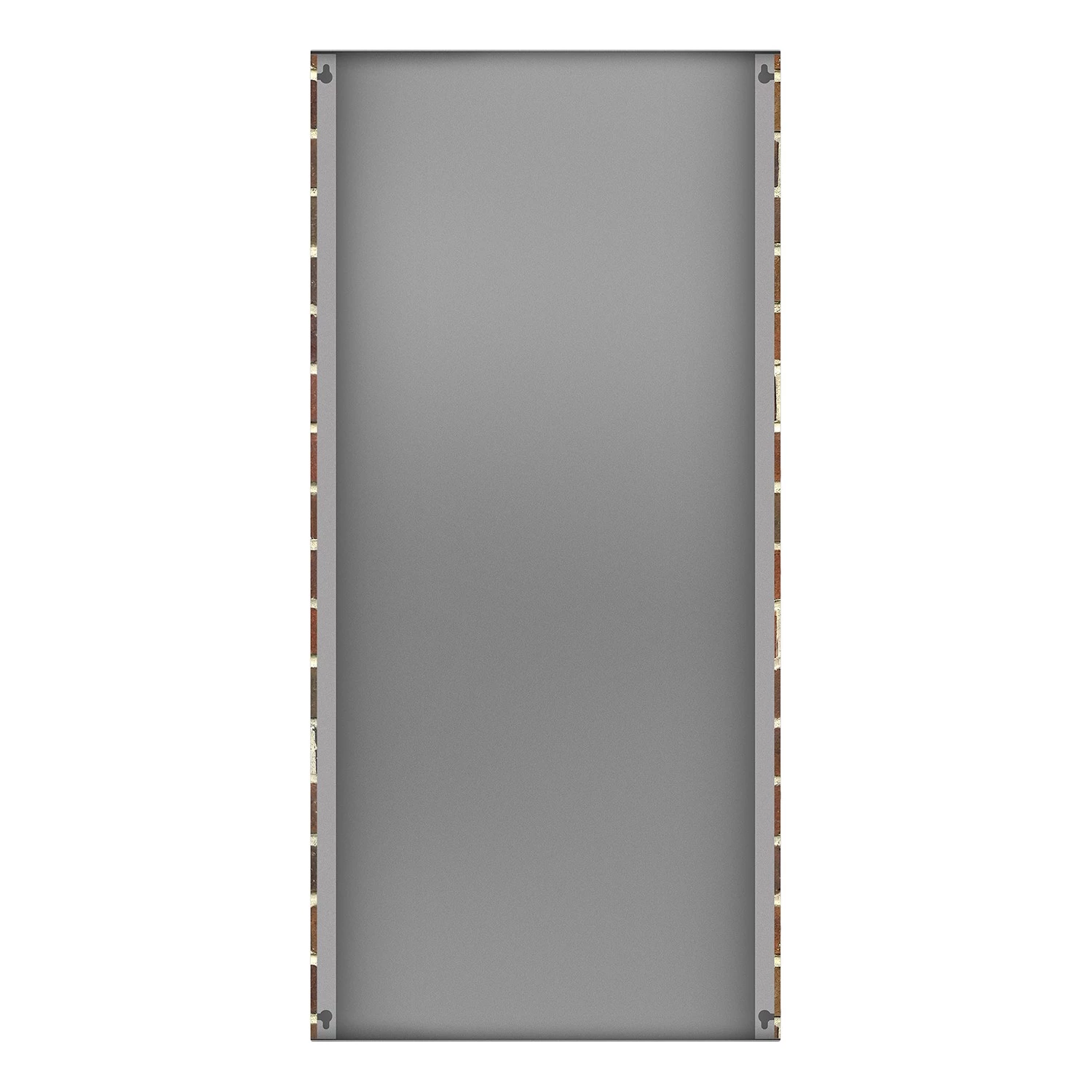 Bilderwelten Tableau magnétique Backstein London - Acier / Film vinyle - Brun-rouge - 37 x 78 cm – Image 3