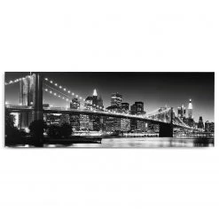 Reinders Tableau déco Brooklyn Bridge - Noir / Blanc