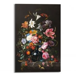 Reinders Tableau déco Vase de fleurs - Multicolore