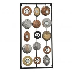 Boltze Décoration murale Elliot I - Fer - Multicolore