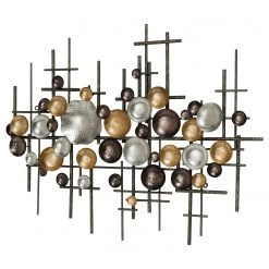 Boltze Décoration murale Colore - Fer - Multicolore