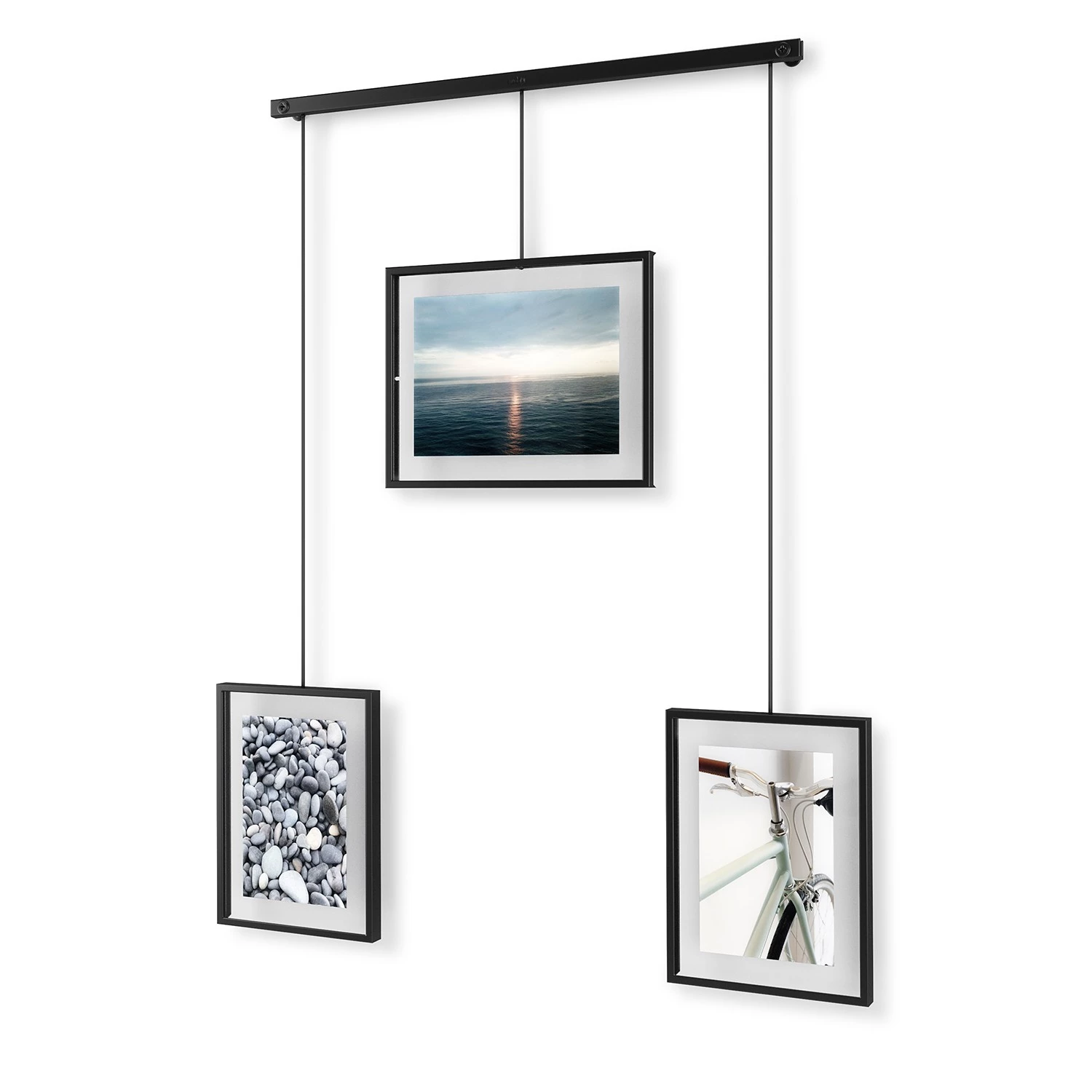 Umbra Cadre photo Exhibit II - Acier / Verre - Noir – Image 6