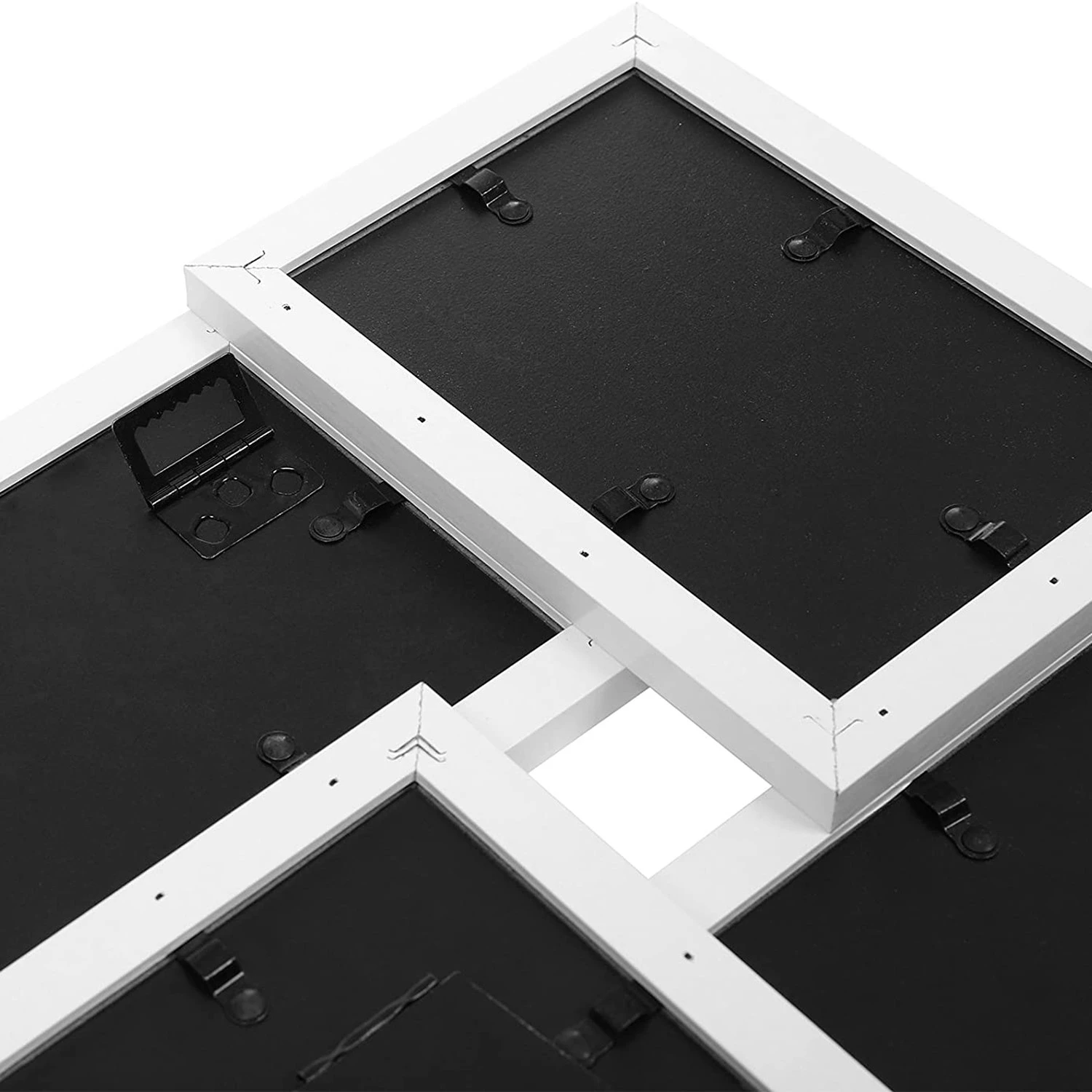 Songmics Cadres photo Bessan - Verre - Blanc – Image 6