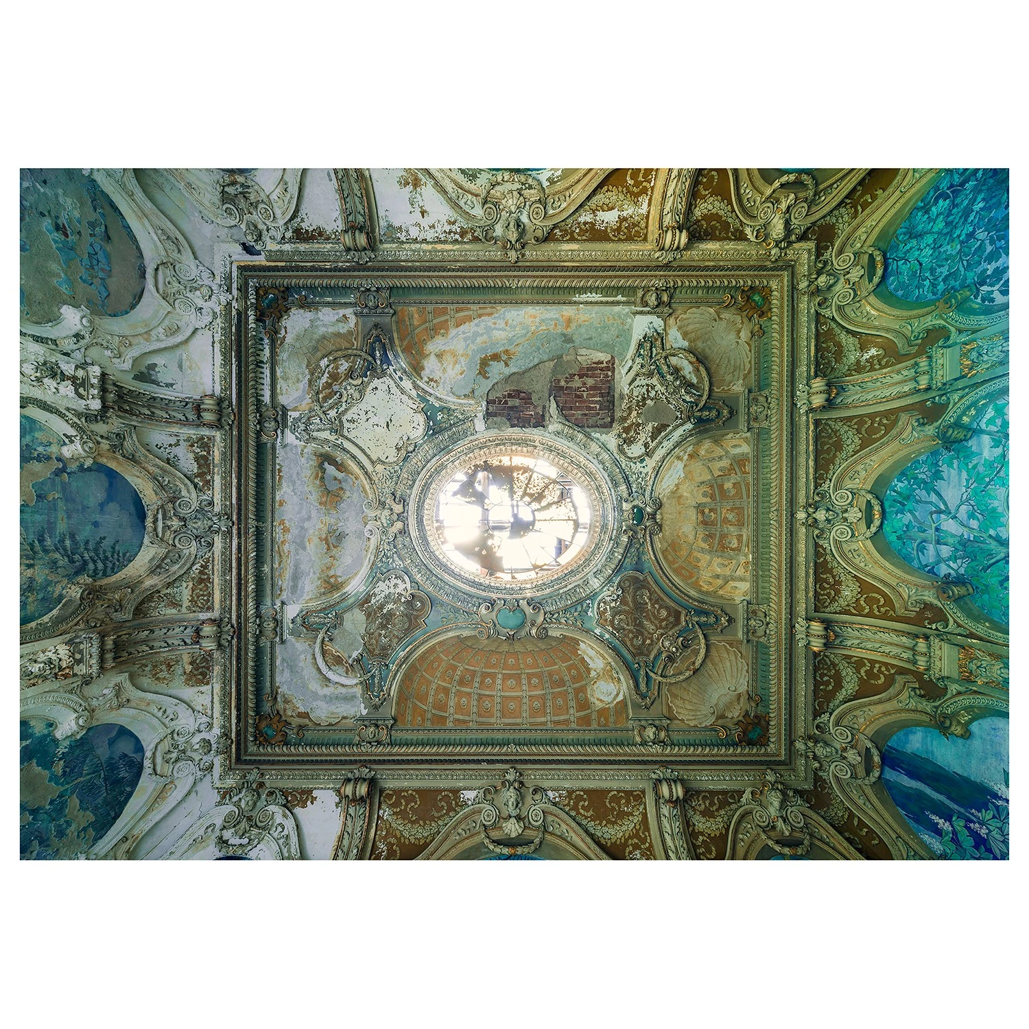 Komar Papier peint en intissé Faux plafond - Intissé - Multicolore