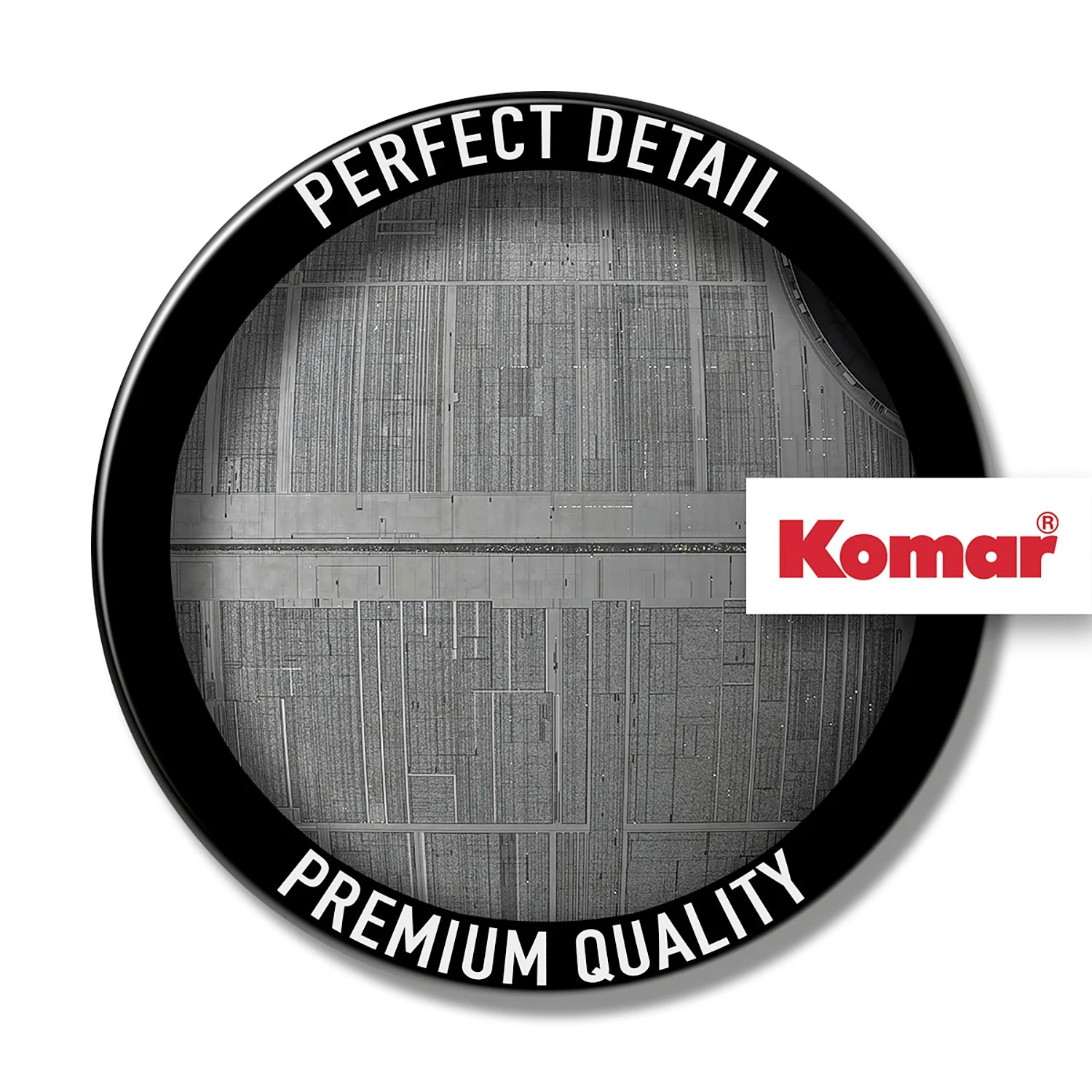 Komar Papier peint en intissé Death Star XXL - Intissé - Noir / Gris – Image 3