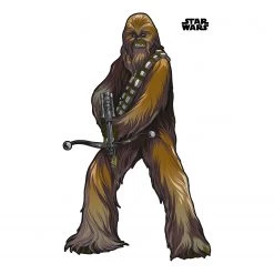 Komar Papier peint en intissé Chewbacca XXL - Intissé - Noir / Blanc