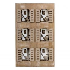 My Flair Cadre photo Ruben - Sapin verni - Naturel