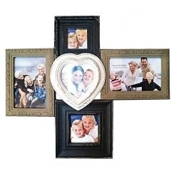 My Flair Pêle-mêle Helena - Verre transparent / Sapin - Multicolore