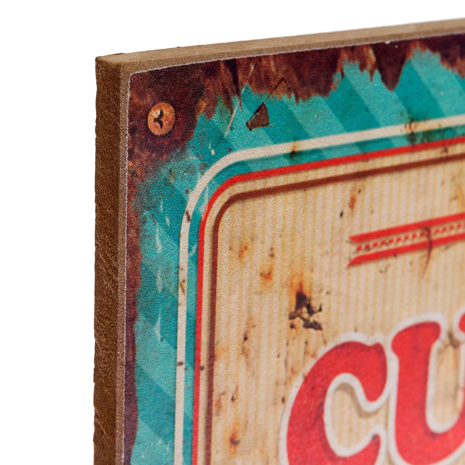 My Flair Panneau décoratif Cupcake III - Sapin - Beige – Image 4