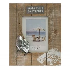 My Flair Cadre photo Harry - Paulownia - Marron / Blanc