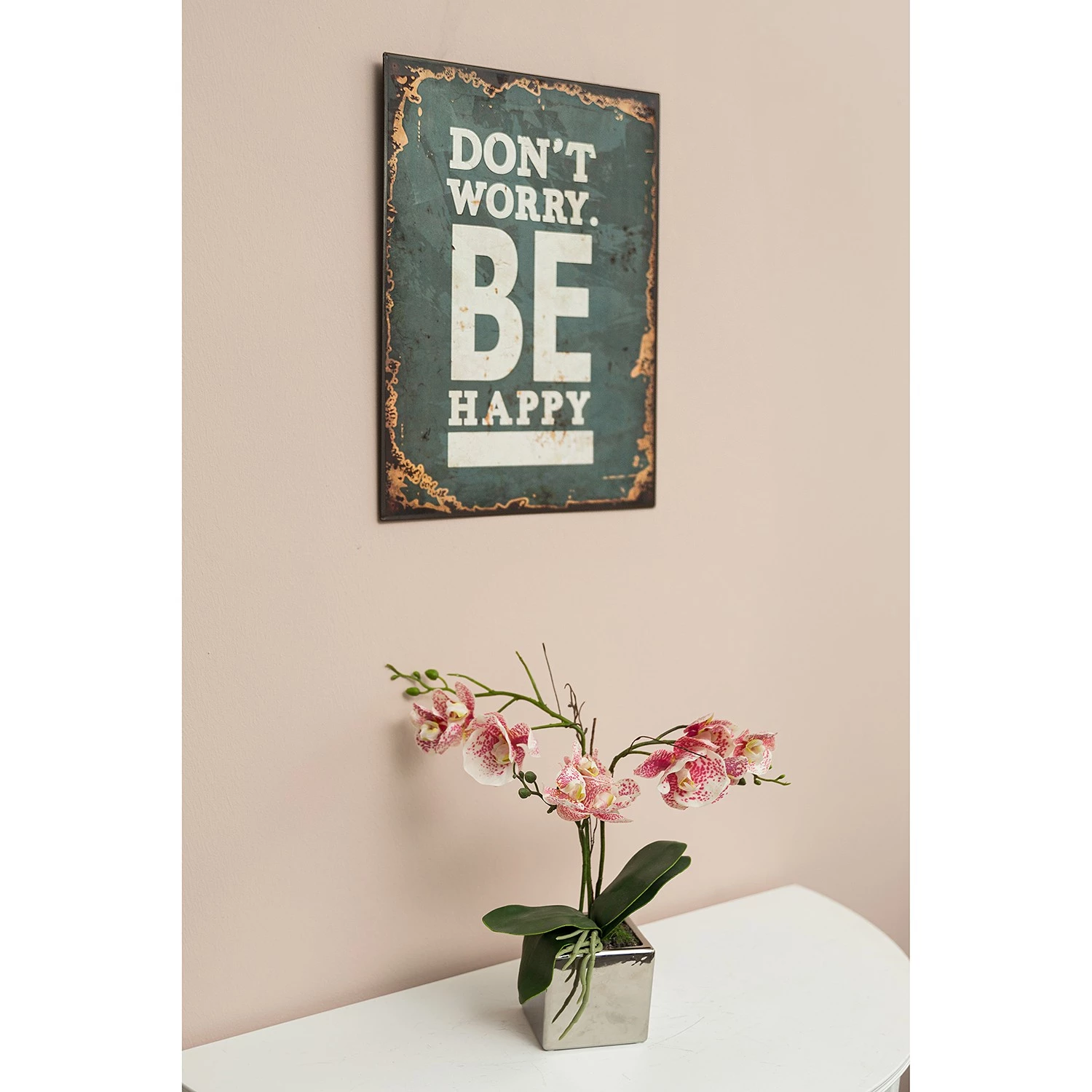 My Flair Panneau décoratif Don't worry - Fer - Vert – Image 3