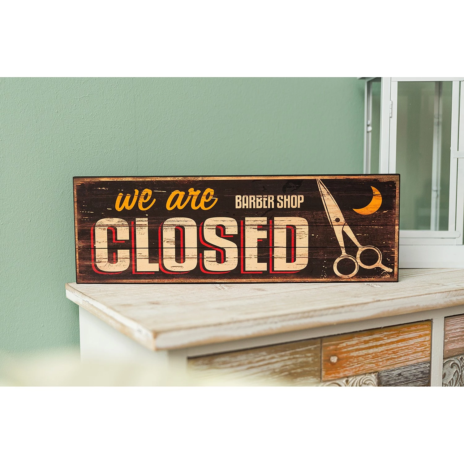 My Flair Panneau décoratif Closed II - Hêtre - Marron – Image 2