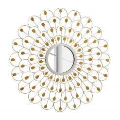 Boltze Décoration murale Ferrel - Fer - Doré