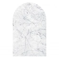 Komar Papier peint intissé Slab - Intissé - Noir / Blanc