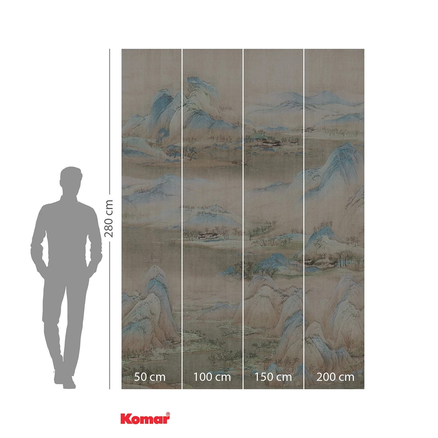 Komar Papier peint intissé Amenity - Intissé - Multicolore – Image 4