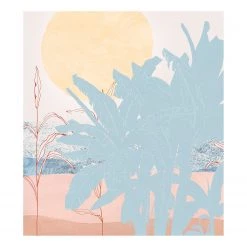 Komar Papier peint intissé Banana Leaves - Intissé - Multicolore