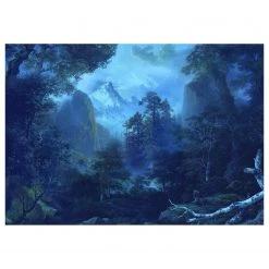 Komar Papier peint intissé Midnight - Intissé - Multicolore