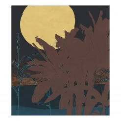 Komar Papier peint intissé Supermoon - Intissé - Multicolore