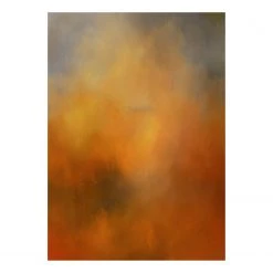 Komar Papier peint intissé Amber - Intissé - Orange