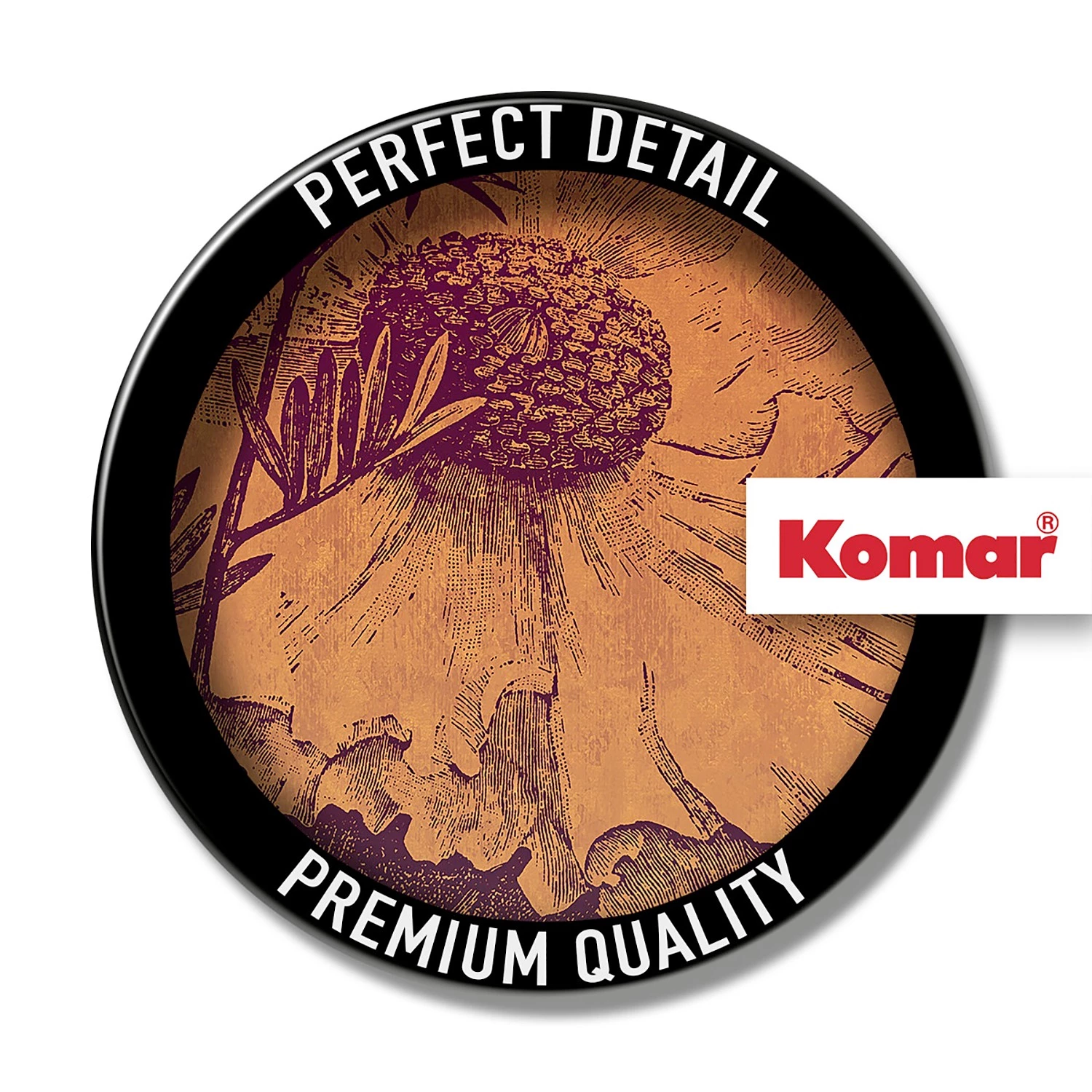 Komar Papier peint intissé Harvest - Intissé - Marron – Image 3