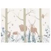 Komar Papier peint intissé Forest Animals - Intissé - Beige