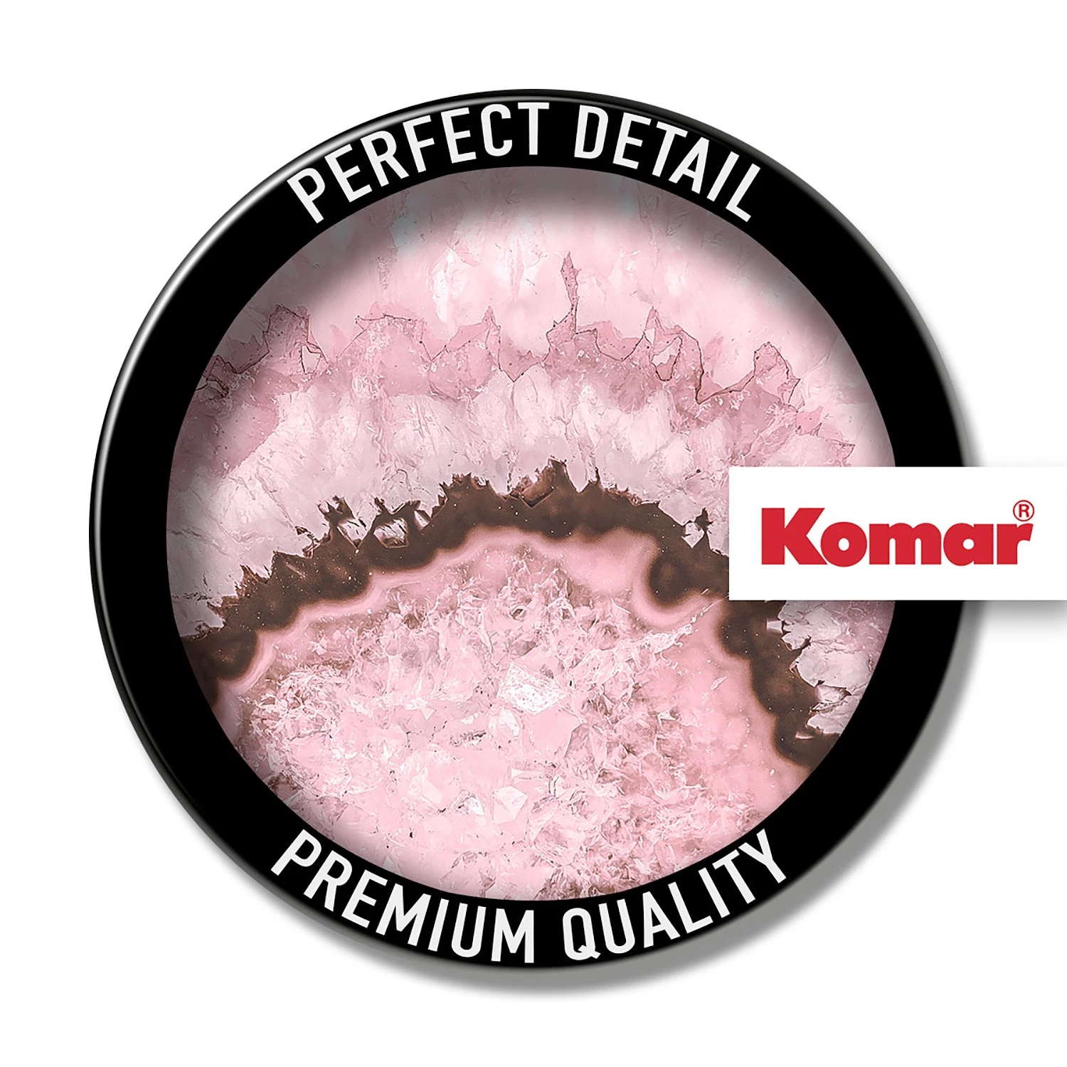 Komar Papier peint intissé Geode - Intissé - Rose – Image 3