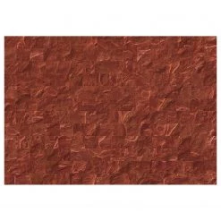 Komar Papier peint intissé Red Slate Tiles - Intissé - Rouge