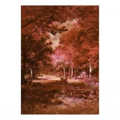 Komar Papier peint intissé Autumna Rosso - Intissé - Multicolore