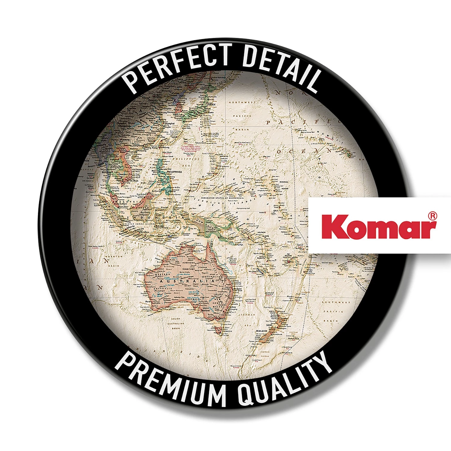 Komar Papier peint intissé The World Pacific - Intissé - Multicolore – Image 3