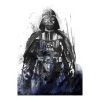 Komar Papier peint Star Wars Vader - Intissé - Noir / Blanc