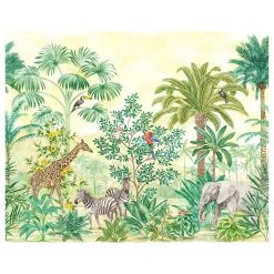 Komar Papier peint intissé Jungle Adventure - Intissé - Multicolore