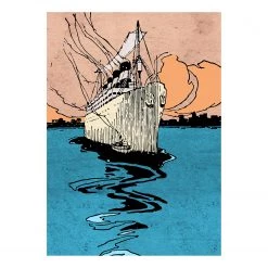 Komar Papier peint intissé La Nave - Intissé - Multicolore