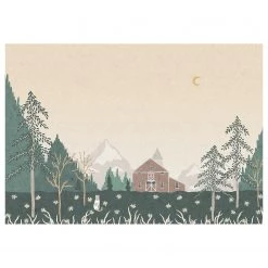 Komar Papier peint intissé Little Farm - Intissé - Multicolore