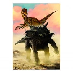 Komar Papier peint intissé Gastonia Pursued - Intissé - Multicolore