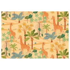 Komar Papier peint intissé Giraffe Crew - Intissé - Multicolore