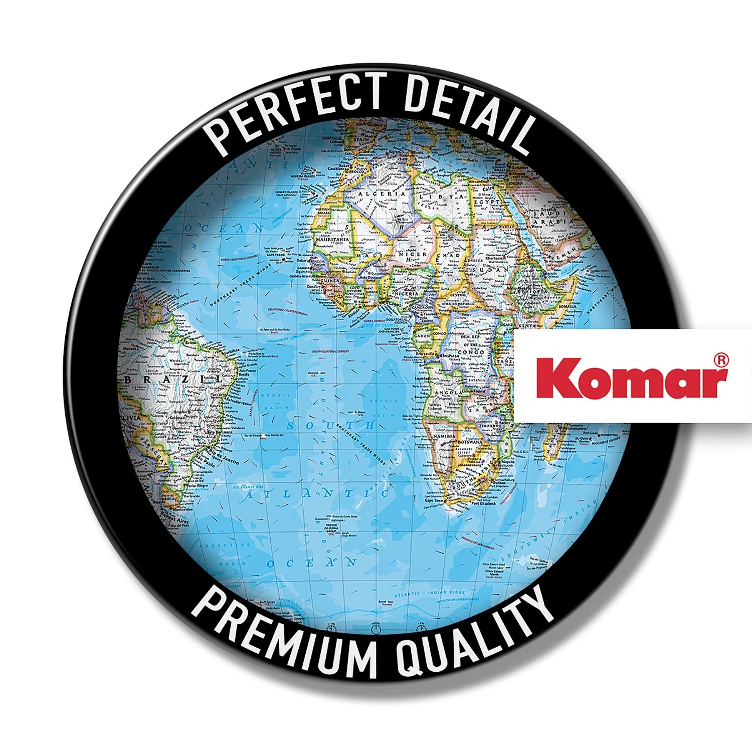 Komar Papier peint intissé The World Political - Intissé - Multicolore – Image 3