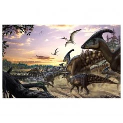 Komar Papier peint intissé Parasaurolophus - Intissé - Multicolore