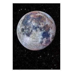 Komar Papier peint intissé Lunar - Intissé - Multicolore