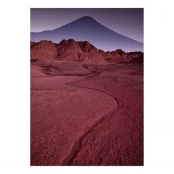 Komar Papier peint intissé Red Mountain Desert - Intissé - Multicolore