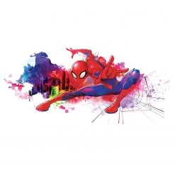 Komar Papier peint intissé Spider-Man Graffiti - Intissé - Multicolore