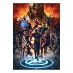 Komar Papier peint intissé Avengers vs Thanos - Intissé - Multicolore