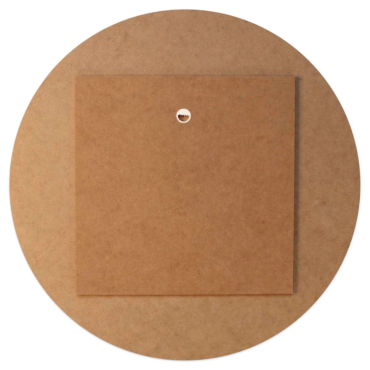 Reinders Tableau déco Grue japonaise - Bois manufacturé - Rose - 50 cm x 50 cm x 2 cm – Image 3