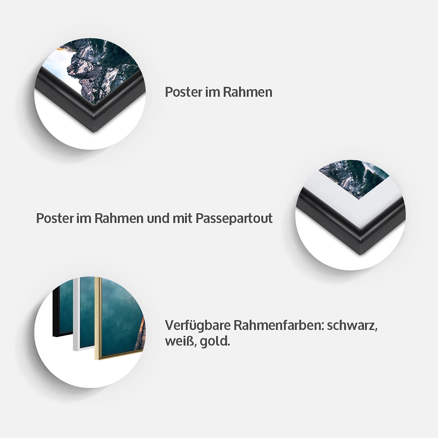 Artgeist Affiche Paris Is Always a Good Idea - Polystyrène / Papier - Noir - 40 x 60 cm – Image 3